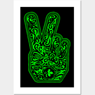 Stone Temple Pilots 2010 - Peace Green Posters and Art